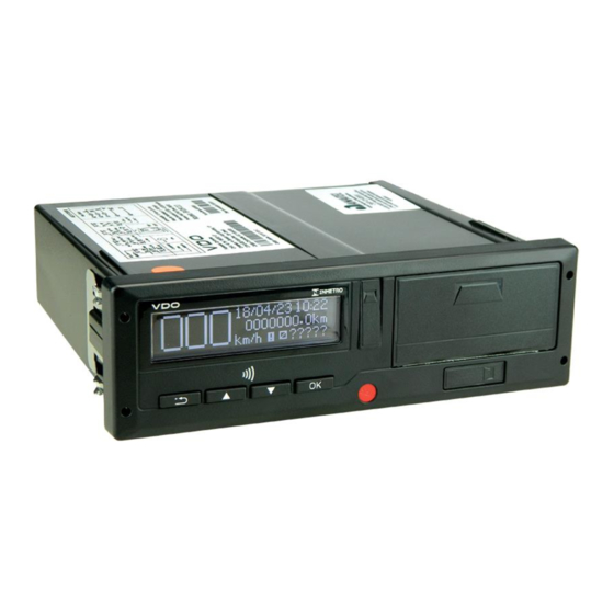 VDO BVDR 2.0 User Manual/Instructions