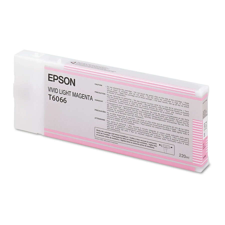 Epson T606600 Material Safety Data Sheet