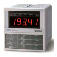 Unipulse F340A Operation Manual