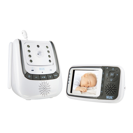 NUK Eco Control + Video Operating Instructions Manual