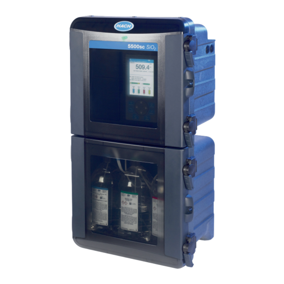 Hach 5500sc SiO2 Installation Manual