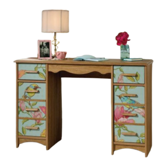 Teknik Boutique Style Desk Instruction Booklet