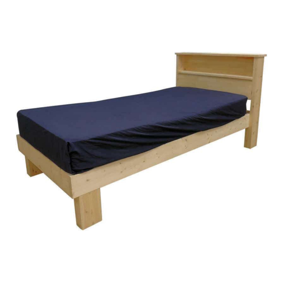 College Bed Lofts Classic Bookshelf Headboard Bed Assembly Instructions Manual