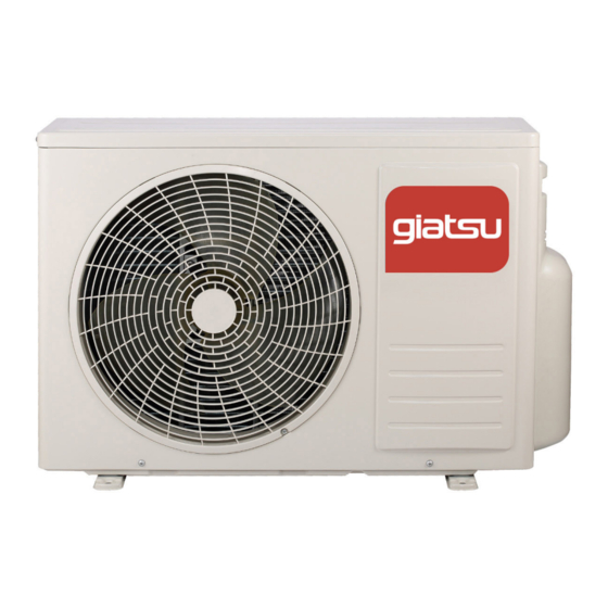 GIA GIATSU DIAMANT -S09DIAR32-EXT Owners And Installation Manual