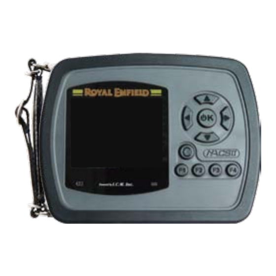 Royal Enfield NACS II-ROYAL User Manual