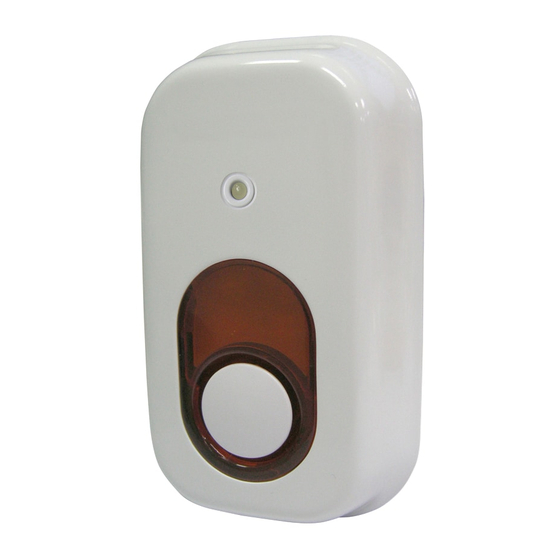User Manuals: Utilitech TSE07-1 Wireless Indoor Siren