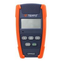Tempo Communications OPM Series Quick Reference Card
