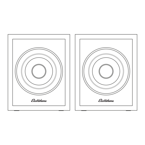 Electrohome Huntley EB10 Quick Start Manual