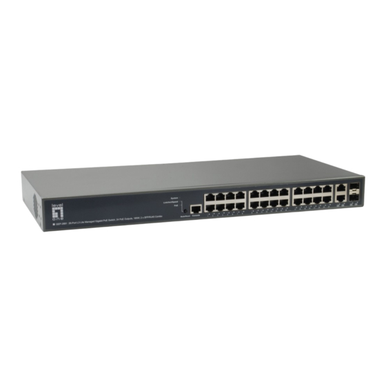 LevelOne GEP-2681 Quick Installation Manual