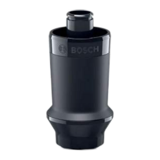 Bosch MaxoMixx MSZV8FS1 Instruction Manual