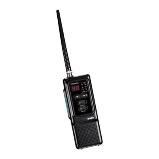 Uniden PRO340XL User Manual
