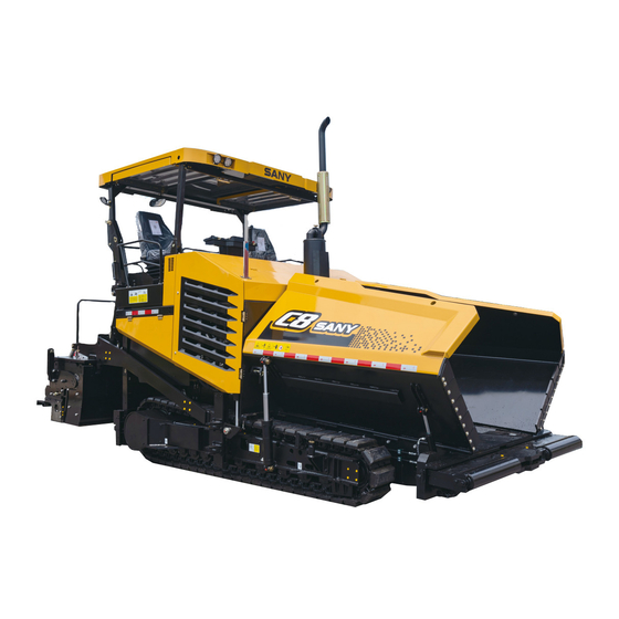 SANY SSP90C-8 Safety, Operation And Maintenance Manual