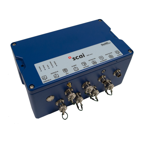 GeoSIG GMS-scai User Manual