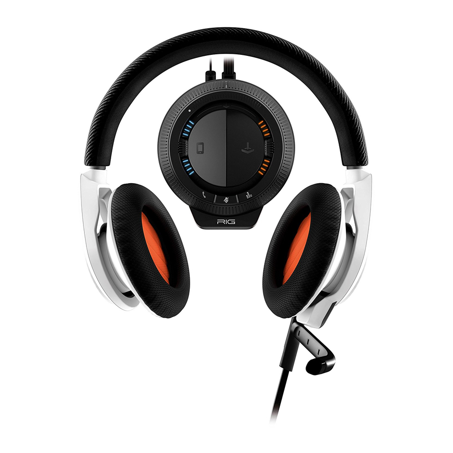 Plantronics RIG Quick Start Manual