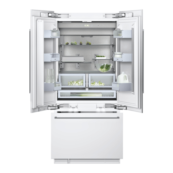 Gaggenau RY 492 Installation Instructions Manual