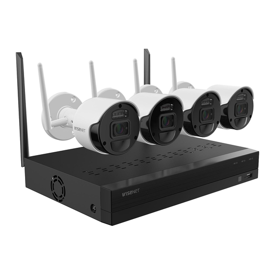 Wisenet SNR-73201W Quick Start Manual