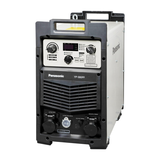Panasonic YP-100PF Operating Instructions Manual