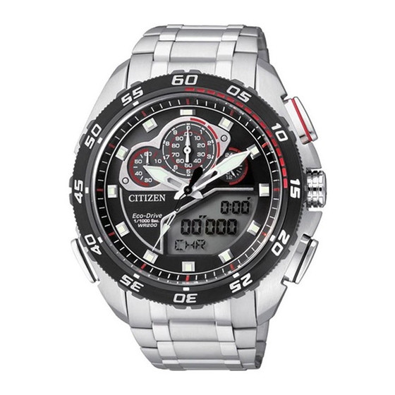 Citizen U700 Abbreviated Instruction