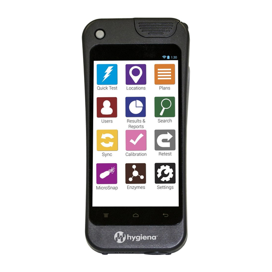 Hygiena EnSURE Touch Manual