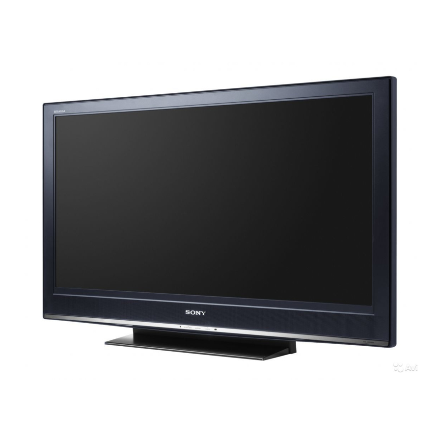 Sony KDL-32T3000 Service Manual