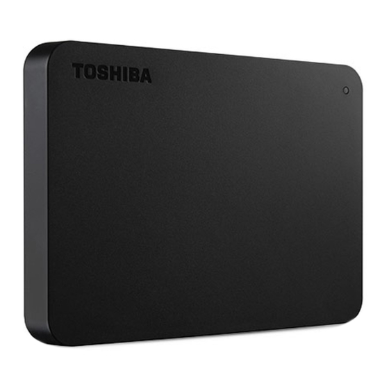 Toshiba CANVIO BASICS USB-C Manuals