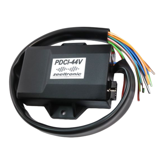 zeeltronic PDCI-44V User Manual