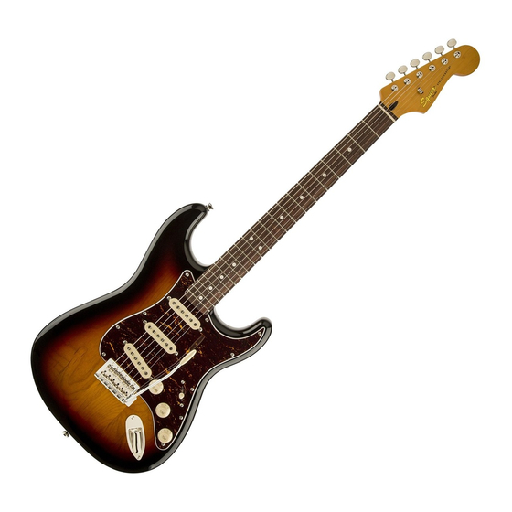 Squier Classic Vibe 60s Strat Specifications