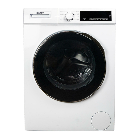 User Manuals: Danby DWM022D3WDB Front Load Washer