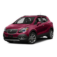 Buick 2015 Encore Quick Reference Manual