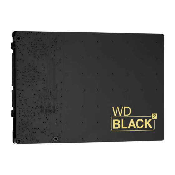 Western Digital BLACK 2 Manuals
