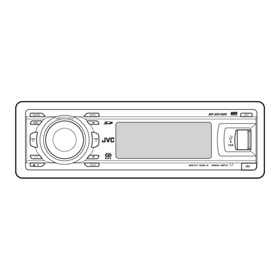 JVC KD-SH1000 Instruction Manual