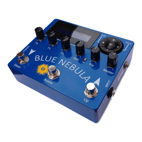 Stanley Effects blue nebula User Manual