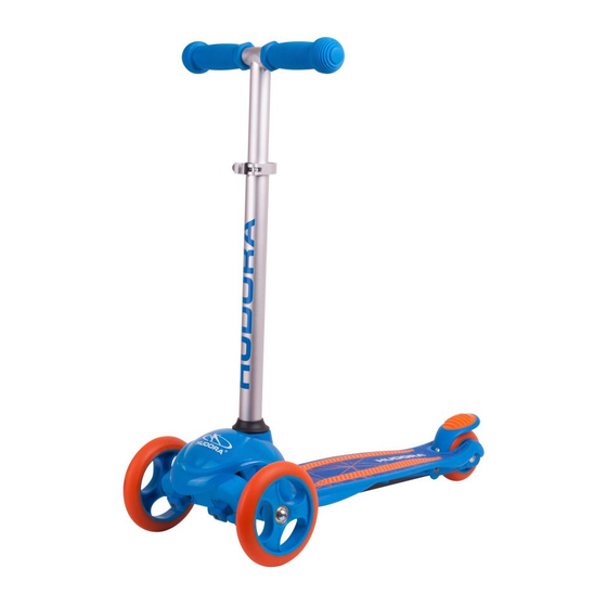Hudora FlitzKidz Manual
