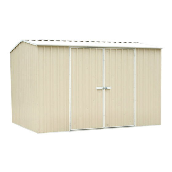 ABSCO SHEDS Premier 30232GK-PTX Assembly Instructions Manual