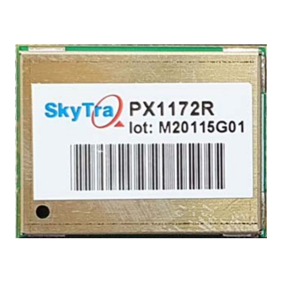 SkyTraq PX1172R Manual