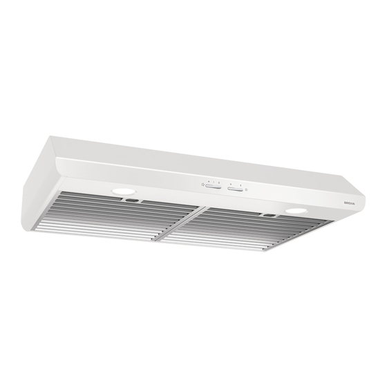 Broan BKSJ130WW Installation Use And Care Manual