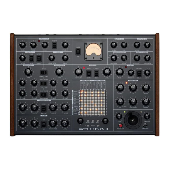 Erica Synths SYNTRX II User Manual