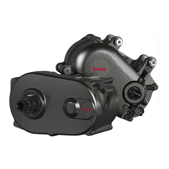 Brose Drive Magnesium User Manual