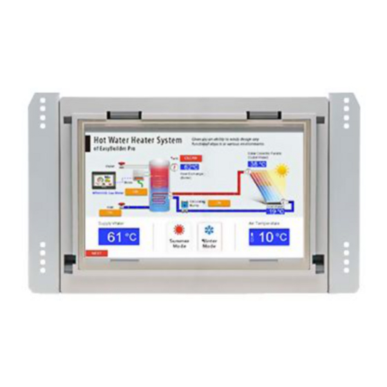 weintek MT8070iER1 Series Installation Instruction
