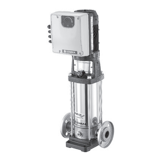 Xylem GOULDS e-SVE Quick Start Up Manual