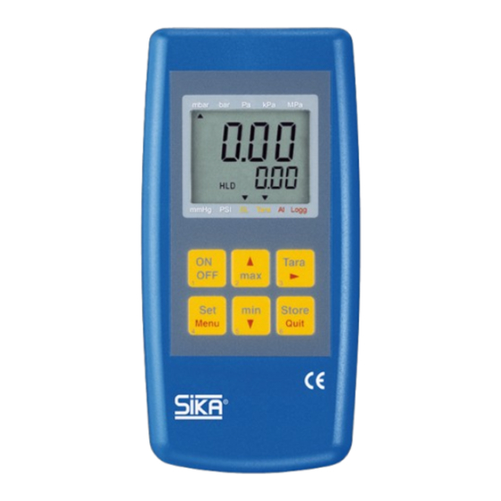 SIKA MH3156 User Manual
