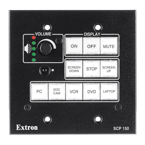 Extron electronics SCP 150 User Manual