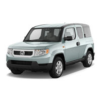 HONDA 2010 Element Owner's Manual