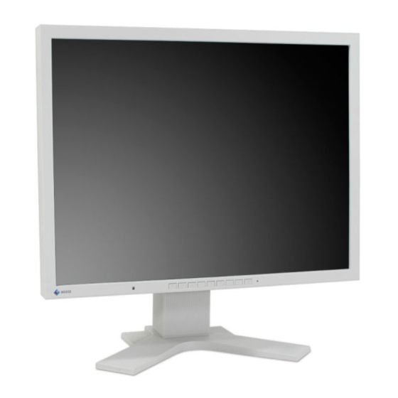 Eizo FlexScan S2100 User Manual