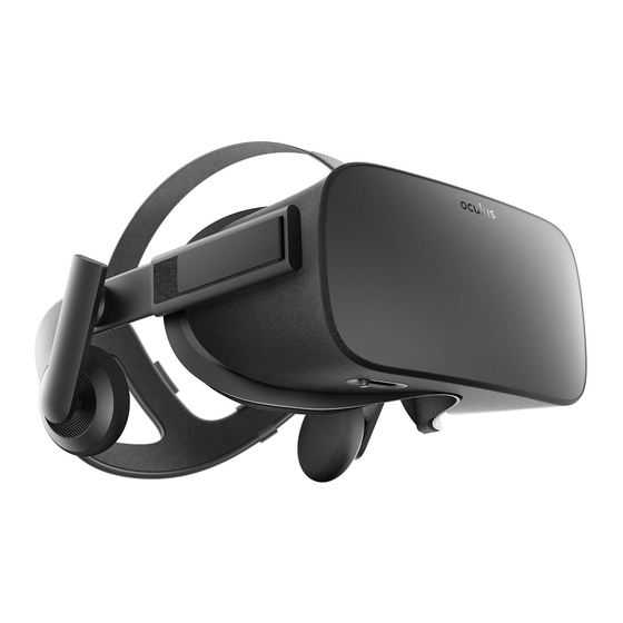 Oculus deals rift manual