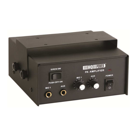 HQ Power PAA04 User Manual