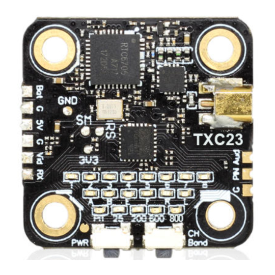 Eachine TXC23 VTX Instruction Manual