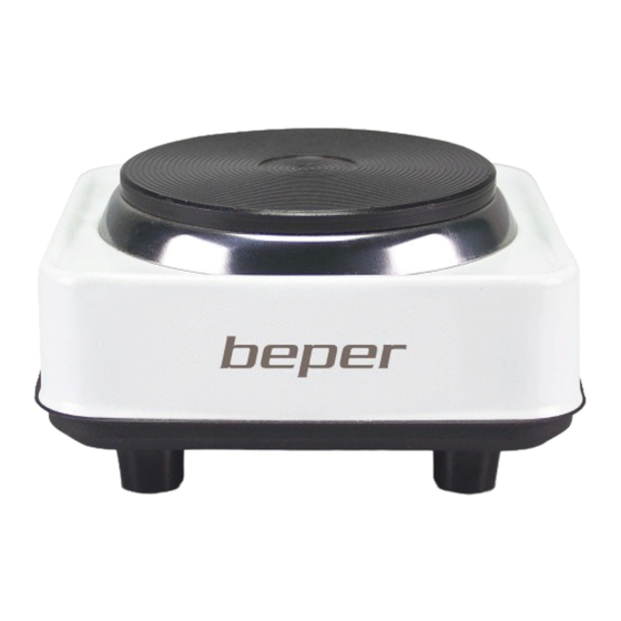 User Manuals: Beper P101PIA001 Portable Electric Heater