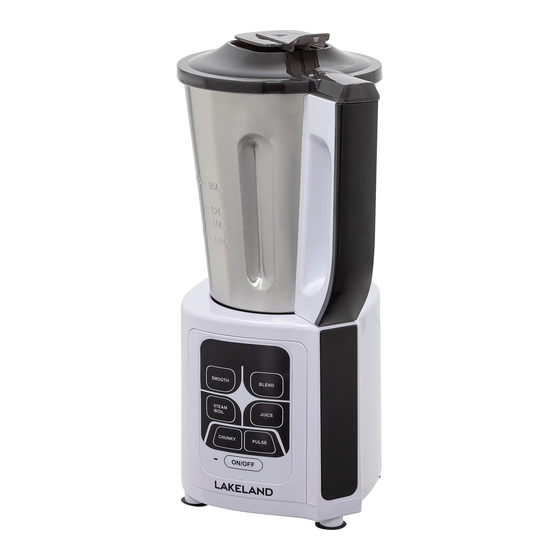 User Manuals: Lakeland 63492 Digital Soup Maker