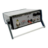 Megaimpulse NPG-20/3500N User Manual